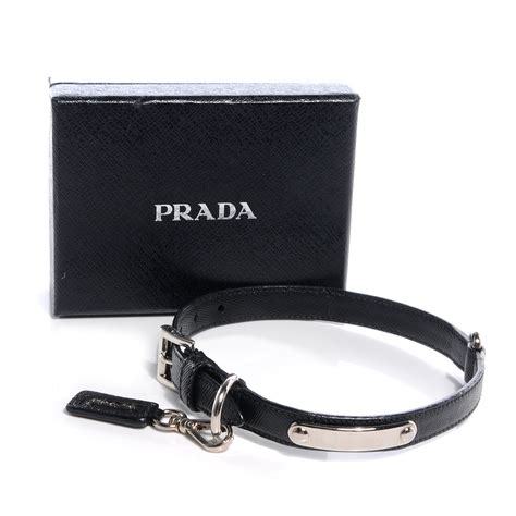 prada saffiano collar